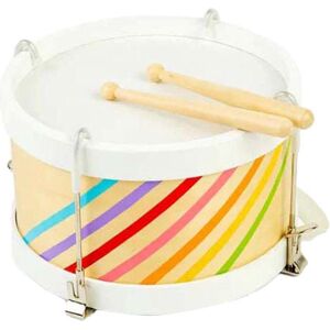 Bigjigs Tambour en Bois Multicolore - Instrument de Musique - Publicité Bigjigs Tambour en Bois Multicolore - Instrument de Musique - Publicité