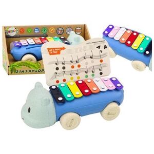Lean Toys Hippopotamus-Becken auf Rädern - Publicité Lean Toys Hippopotamus-Becken auf Rädern - Publicité