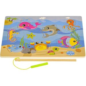 Big tree Visspel Hout - Jeu de pêche magnétique - 30x22cm - Publicité Big tree Visspel Hout - Jeu de pêche magnétique - 30x22cm - Publicité
