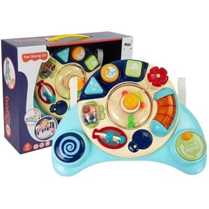 Lean Toys Tableau d'apprentissage avec effets sonores, bleu - Publicité Lean Toys Tableau d'apprentissage avec effets sonores, bleu - Publicité