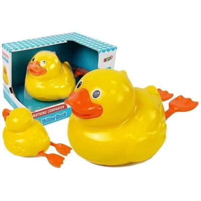 Lean Toys Jouet de bain canard. Jaune - Publicité Lean Toys Jouet de bain canard. Jaune - Publicité