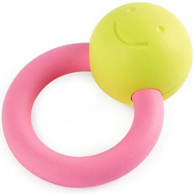 Hape Hochet Rose Violet Jaune - Hochet pour Bébé - Publicité Hape Hochet Rose Violet Jaune - Hochet pour Bébé - Publicité