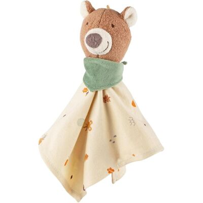 Sigikid, Doudou, Schnuffeltuch Bär 24cm - Publicité Sigikid, Doudou, Schnuffeltuch Bär 24cm - Publicité