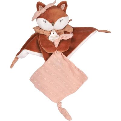 Doudou et Compagnie, Doudou, Mina Schmusetuch mit Schnullerhalter 22cm (22 x 14 cm) - Publicité Doudou et Compagnie, Doudou, Mina Schmusetuch mit Schnullerhalter 22cm (22 x 14 cm) - Publicité