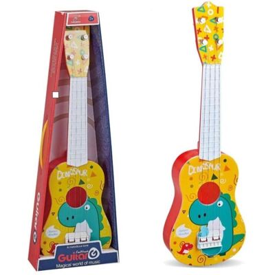 Trifox Gitarre mit einem Dinosaurier - Publicité Trifox Gitarre mit einem Dinosaurier - Publicité