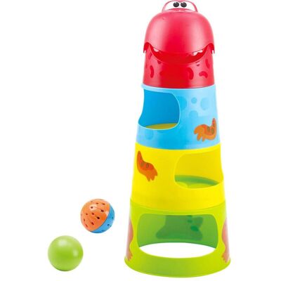 PlayGo Stapeltoren met Ballenbaan, 6dlg. Publicité PlayGo Stapeltoren met Ballenbaan, 6dlg. Publicité