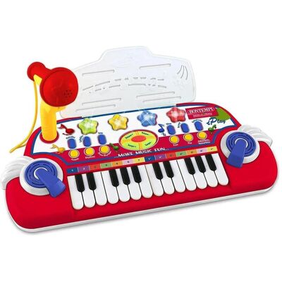 Bontempi Clavier électronique à 24 touches (Multilingue) - Publicité Bontempi Clavier électronique à 24 touches (Multilingue) - Publicité