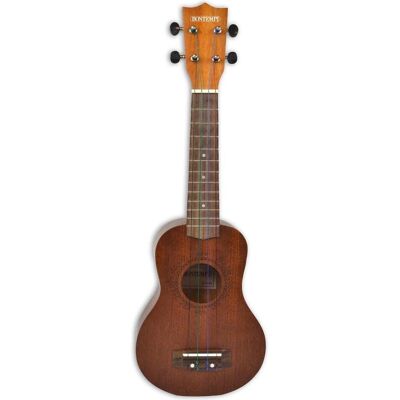 Bontempi Holz-Ukulele mit Stimmgerät (Multilingue) - Publicité Bontempi Holz-Ukulele mit Stimmgerät (Multilingue) - Publicité