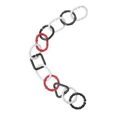 Tullo, Hochet, Liens pour relier le noir et le blanc, 12 pièces. 0m+ - Publicité Tullo, Hochet, Liens pour relier le noir et le blanc, 12 pièces. 0m+ - Publicité