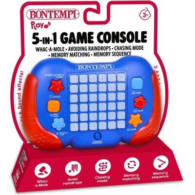 Bontempi Spielkonsole 5-in-1 assortiert (Multilingue) - Publicité Bontempi Spielkonsole 5-in-1 assortiert (Multilingue) - Publicité