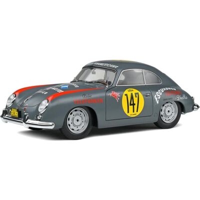 Solido 1:18 Porsche 356A #147 grise - Publicité Solido 1:18 Porsche 356A #147 grise - Publicité