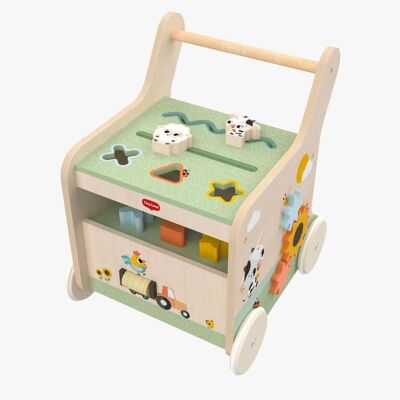 Tiny Love Farmers Funday Push and Play Lauflernwagen - Publicité Tiny Love Farmers Funday Push and Play Lauflernwagen - Publicité