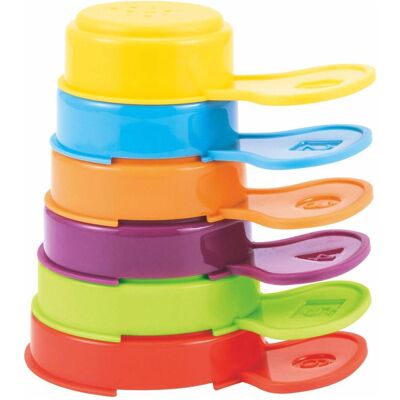 Gobelets empilables avec anse, 6 pcs. Publicité Gobelets empilables avec anse, 6 pcs. Publicité