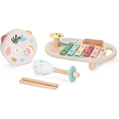 Classic World Set d'instruments de musique en bois Iris (Allemand, Anglais, Français, Italien) - Publicité Classic World Set d'instruments de musique en bois Iris (Allemand, Anglais, Français, Italien) - Publicité