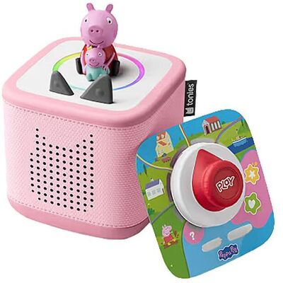 Tonies Toniebox 2 Rosa Play Set Peppa Pig (Allemand) - Publicité Tonies Toniebox 2 Rosa Play Set Peppa Pig (Allemand) - Publicité