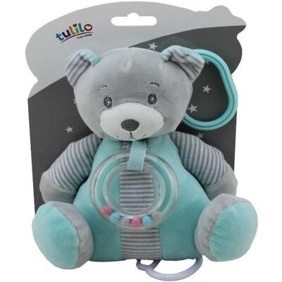 Tullo, Boîte à musique, Spieluhr Minz-Teddybär 18 cm - Publicité Tullo, Boîte à musique, Spieluhr Minz-Teddybär 18 cm - Publicité