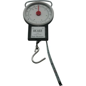 Benson Balance analogique à ressort Mallette 32 kg +, Accessoires de voyage, Blanc - Publicité Benson Balance analogique à ressort Mallette 32 kg +, Accessoires de voyage, Blanc - Publicité