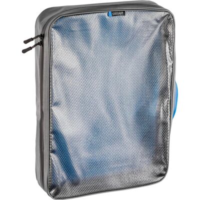 Cocoon Cube d'emballage avec couvercle en filet laminé grand format, Organisateur de voyage, Gris - Publicité Cocoon Cube d'emballage avec couvercle en filet laminé grand format, Organisateur de voyage, Gris - Publicité