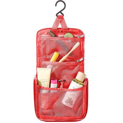 Deuter Wash Center Lite I, Trousse de toilette, Rouge - Publicité Deuter Wash Center Lite I, Trousse de toilette, Rouge - Publicité