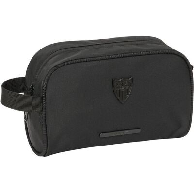 Safta Sac de toilette pour enfants avec poignée, facile à nettoyer, confortable et polyvalent, Trousse de toilette, Noir - Publicité Safta Sac de toilette pour enfants avec poignée, facile à nettoyer, confortable et polyvalent, Trousse de toilette, Noir - Publicité