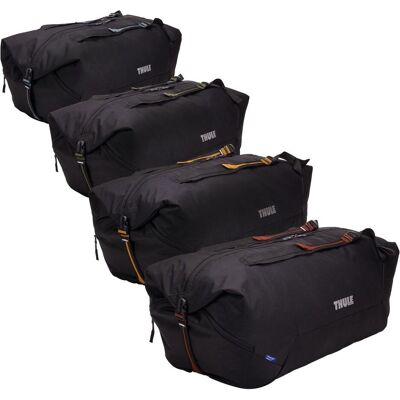 Thule, Barres de toit : accessoires, GoPack Duffel Set - Publicité Thule, Barres de toit : accessoires, GoPack Duffel Set - Publicité