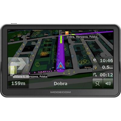 Modecom Navigation Auto CX 7.3 - Cartes d'Europe - Publicité Modecom Navigation Auto CX 7.3 - Cartes d'Europe - Publicité
