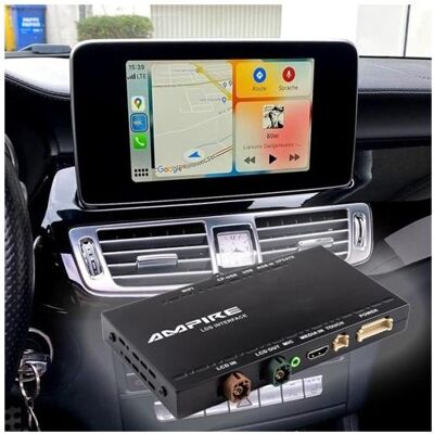 Ampire Autoradio : accessoires, Adaptateur CarPlay Mercedes C-, CL-, E-, S-klasse m.fl - Publicité Ampire Autoradio : accessoires, Adaptateur CarPlay Mercedes C-, CL-, E-, S-klasse m.fl - Publicité