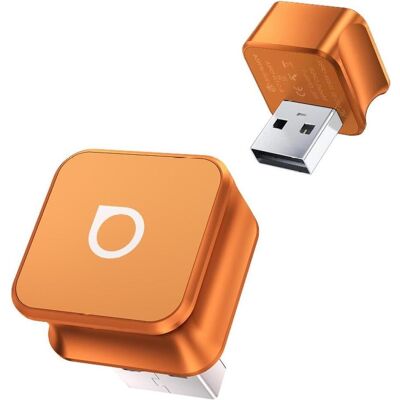 Ottocast, Autoradio : accessoires, Car transmitter CP88-T Mini Cube Bluetooth orange - Publicité Ottocast, Autoradio : accessoires, Car transmitter CP88-T Mini Cube Bluetooth orange - Publicité
