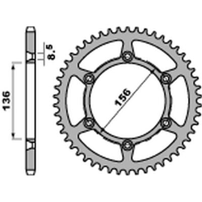 Pbr, Moto : accessoires, PIGNON ARRIÈRE 820 53 C45 HUSQVARNA SM/SMS 630 '10-'11, SUZUKI DR 250/350 '90-'95 (JTR822.53) - Publicité Pbr, Moto : accessoires, PIGNON ARRIÈRE 820 53 C45 HUSQVARNA SM/SMS 630 '10-'11, SUZUKI DR 250/350 '90-'95 (JTR822.53) - Publicité