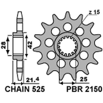 Pbr, Moto : accessoires, OFFRE SPÉCIALE : PIGNON AVANT 2150 16 18NC APRILIA 750/1200 (CHAÎNE 525) (JTF709.16) (FABRIQUÉ EN - Publicité Pbr, Moto : accessoires, OFFRE SPÉCIALE : PIGNON AVANT 2150 16 18NC APRILIA 750/1200 (CHAÎNE 525) (JTF709.16) (FABRIQUÉ EN - Publicité