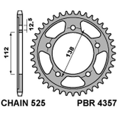 Pbr, Moto : accessoires, PROMOTION : PIGNON ARRIÈRE 4357 38 C45 HONDA VT 750S 11-13 (JTR1304.38) (CHAÎNE 525) (FABRIQUÉ EN - Publicité Pbr, Moto : accessoires, PROMOTION : PIGNON ARRIÈRE 4357 38 C45 HONDA VT 750S 11-13 (JTR1304.38) (CHAÎNE 525) (FABRIQUÉ EN - Publicité