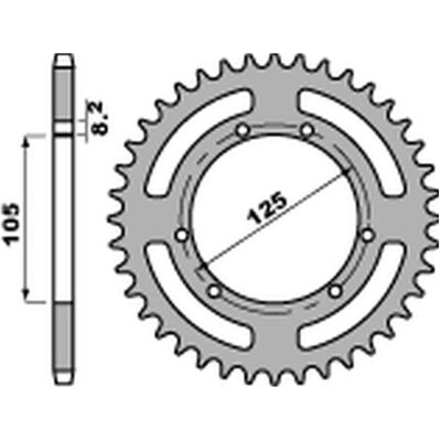 Pbr, Moto : accessoires, PIGNON ARRIÈRE 4402 56 F DERBI 50 / APRILIA RX 50 / GILERA 50 (JTR1131.56) (CHAÎNE 420) (STD.+3) - Publicité Pbr, Moto : accessoires, PIGNON ARRIÈRE 4402 56 F DERBI 50 / APRILIA RX 50 / GILERA 50 (JTR1131.56) (CHAÎNE 420) (STD.+3) - Publicité