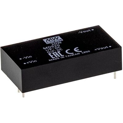 Mean Well MDS20C-24 - Convertisseur DC/DC - 24 V, 0.833 A, 20 W - Publicité Mean Well MDS20C-24 - Convertisseur DC/DC - 24 V, 0.833 A, 20 W - Publicité