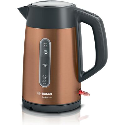 Bosch TWK4P439 - Noir, Or - Bouilloire électrique - Publicité Bosch TWK4P439 - Noir, Or - Bouilloire électrique - Publicité