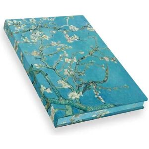 Prestel, Cahier + bloc-notes, Carnet de notes en lin véritable Van Gogh Branches d'amandiers en fleurs (Blanc, Couverture rigide) - Publicité Prestel, Cahier + bloc-notes, Carnet de notes en lin véritable Van Gogh Branches d'amandiers en fleurs (Blanc, Couverture rigide) - Publicité