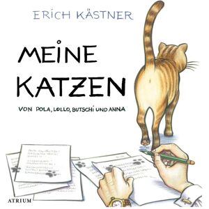 Atrium Meine Katzen, Fiction de Erich Kästner - Publicité Atrium Meine Katzen, Fiction de Erich Kästner - Publicité
