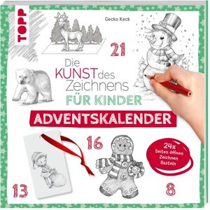 Frech Die Kunst des Zeichnens für Kinder Adventskalender - Publicité Frech Die Kunst des Zeichnens für Kinder Adventskalender - Publicité