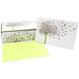 Peter Pauper, Carte de vœux + papier à lettres, Mini-Schmetterlingsbaumpässe (15 pcs) - Publicité Peter Pauper, Carte de vœux + papier à lettres, Mini-Schmetterlingsbaumpässe (15 pcs) - Publicité