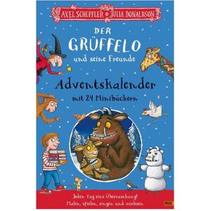 Beltz & Gelberg Le Grüffelo et ses amis. Calendrier de l'Avent avec 24 mini-livres - Publicité Beltz & Gelberg Le Grüffelo et ses amis. Calendrier de l'Avent avec 24 mini-livres - Publicité