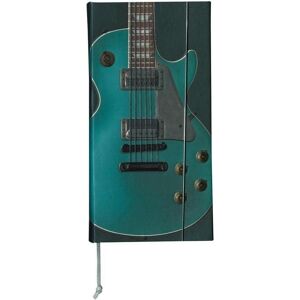 Rossi, Cahier + bloc-notes, carnet de notes décoratif Gibson Les Paul (0028-02) (Blanc, Couverture rigide) - Publicité Rossi, Cahier + bloc-notes, carnet de notes décoratif Gibson Les Paul (0028-02) (Blanc, Couverture rigide) - Publicité