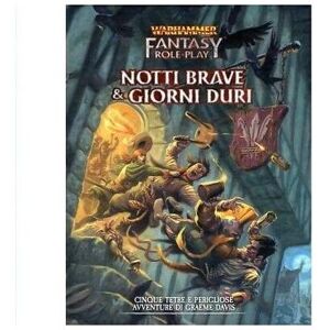 Asmodée Warhammer Fantasy Roleplay - Notti Brave & Giorni Duri (Allemand) - Publicité Asmodée Warhammer Fantasy Roleplay - Notti Brave & Giorni Duri (Allemand) - Publicité