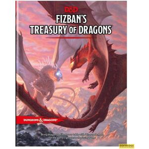 Asmodée Fizban"s Treasury of Dragons (Livre de Donjons et Dragons) (Anglais) - Publicité Asmodée Fizban"s Treasury of Dragons (Livre de Donjons et Dragons) (Anglais) - Publicité