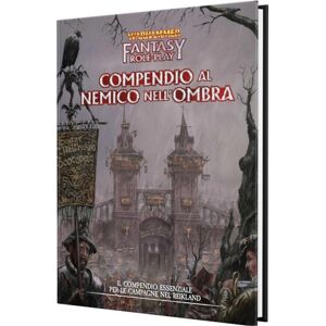 Asmodée Besoin de jeux ! Warhammer Fantasy Roleplay - Compendium de l'Ennemi dans l'Ombre (Expansion) (Allemand) - Publicité Asmodée Besoin de jeux ! Warhammer Fantasy Roleplay - Compendium de l'Ennemi dans l'Ombre (Expansion) (Allemand) - Publicité