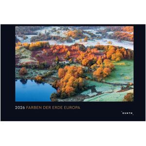 Kunth, Calendrier + agenda, Farben der Erde Europa - Wandkalender 2026 (60 x 45 cm) - Publicité Kunth, Calendrier + agenda, Farben der Erde Europa - Wandkalender 2026 (60 x 45 cm) - Publicité