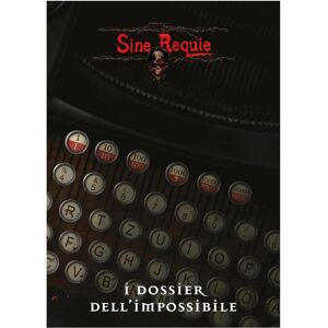 Asmodée Sine Requie - I Dossier dell'Impossibile (Allemand) - Publicité Asmodée Sine Requie - I Dossier dell'Impossibile (Allemand) - Publicité