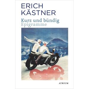 Atrium Kurz und Bündig, Fiction de Erich Kästner - Publicité Atrium Kurz und Bündig, Fiction de Erich Kästner - Publicité