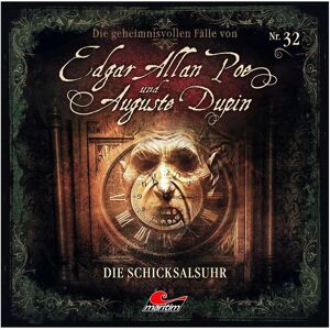 Edgar Allan Poe & Auguste Dupin 32: Die Schicksalsuhr, Livres audio de Edgar Allan Poe - Publicité Edgar Allan Poe & Auguste Dupin 32: Die Schicksalsuhr, Livres audio de Edgar Allan Poe - Publicité