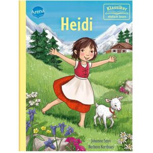 Arena Heidi, Livre pour enfants de Joanna Spyri, Christian Loeffelbein, Barbara Korthues - Publicité Arena Heidi, Livre pour enfants de Joanna Spyri, Christian Loeffelbein, Barbara Korthues - Publicité