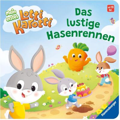 Ravensburger, Livres pour bébé, Mon premier Lotti Karott : La course amusante des lapins - un livre pour les petits fans du (Allemand) - Publicité Ravensburger, Livres pour bébé, Mon premier Lotti Karott : La course amusante des lapins - un livre pour les petits fans du (Allemand) - Publicité