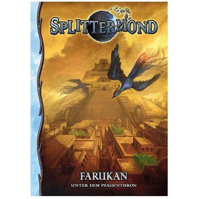 Uhrwerk UHR01207 - Splittermond : Farukan - Unter dem Pfauenthron, jeu de rôle, (édition DE) (Allemand, 3 - 12 Joueur) - Publicité Uhrwerk UHR01207 - Splittermond : Farukan - Unter dem Pfauenthron, jeu de rôle, (édition DE) (Allemand, 3 - 12 Joueur) - Publicité
